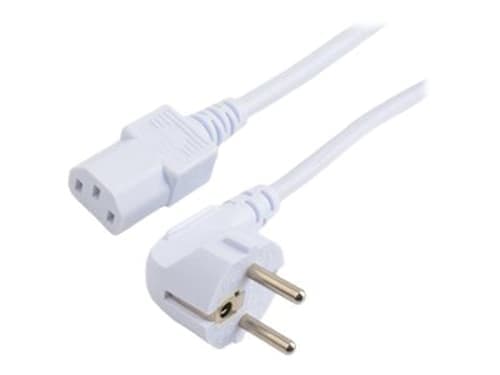 Prokord Virtajohto 3m Cee7/7 C13 Valkoinen – Prokord