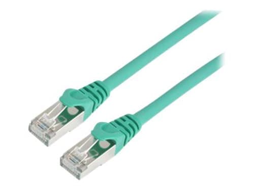 Prokord Tp-cable F/utp Cat.6 Shielded Lszh Rj45 0.3m Green Rj-45 Cat 6 0.3m Vihreä – Prokord