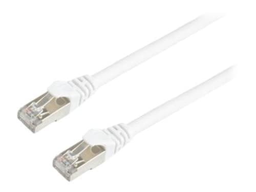 Prokord Tp-cable F/utp Cat.6 Shielded Lszh Rj45 0.5m White Rj-45 Cat 6 0.5m Valkoinen – Prokord