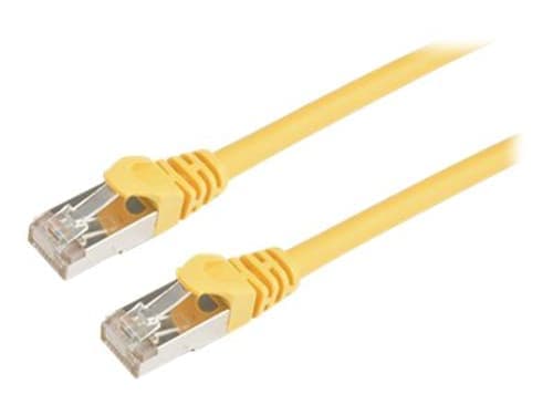 Prokord Tp-cable F/utp Cat.6 Shielded Lszh Rj45 1m Yellow Rj-45 Cat 6 1m Keltainen – Prokord