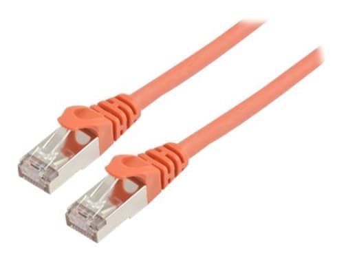 Prokord Tp-cable Stp Cat.6 Shielded Lszh Rj45 1m Orange Rj-45 Cat 6 1m Oranssi – Prokord