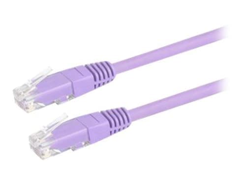 Prokord Tp-cable Utp Cat.6 Unshielded Lszh Rj45 10m Purple Rj-45 Cat 6 10m Purppura – Prokord