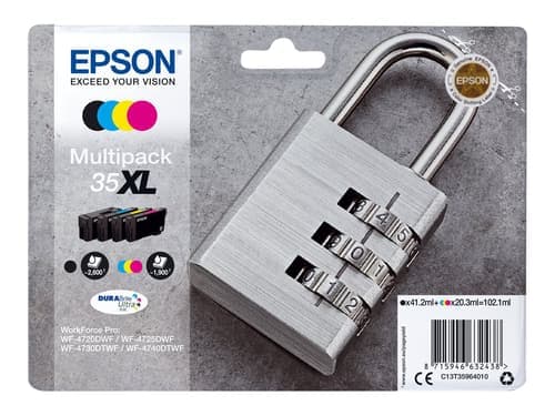 Epson Muste Monipakkaus (c/m/y/k) 35xl - Wf-4730 – Epson