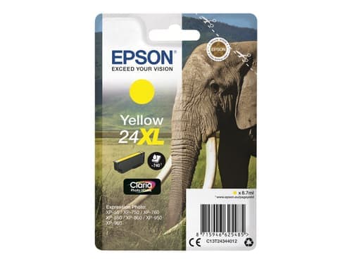 Epson Muste Keltainen 24xl - Xp-750/xp-850/xp-950 – Epson