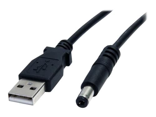 Startech 2m Usb To Type M Barrel Cable 2m Usb-a Barrel Type M Musta – Startech