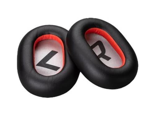 Poly Spare Ear Cushion Voyager 8200 Musta Tyyny-/pehmustesarja – Poly