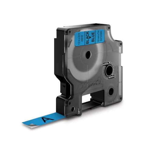 Dymo Tape D1 12mm Musta/sininen – Dymo