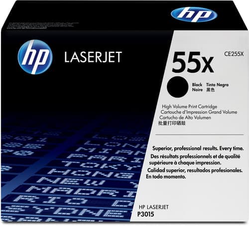 Hp Värikasetti Musta 55x 12.5k - Ce255x – HP