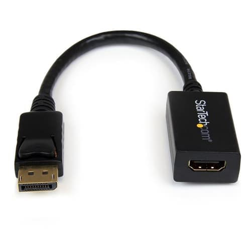 Startech Displayport To Hdmi Video Adapter Converter 0.21m Displayport Hdmi Musta – Startech