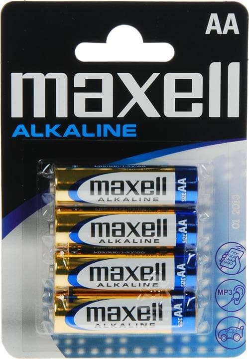 Maxell Alkaline Battery 4pcs Aa Lr06 – Maxell