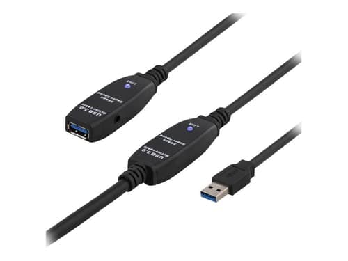 Deltaco Usb3-1006 10m Usb-a Usb-a Musta – Deltaco