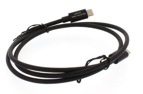 Direktronik Usb-c Kabel 100w Usb 3.1 Gen2 10gbps 1m Usb-c Usb-c Musta – Direktronik