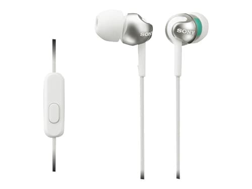 Sony Mdr-ex110ap In-ear Kuulokkeet Mikrofonilla Stereo Valkoinen – Sony