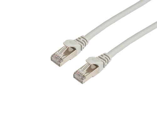 Prokord Ftp Cat.7 Shielded Rj45 Lszh 1m Grey Rj-45 Cat 7 1m Harmaa – Prokord