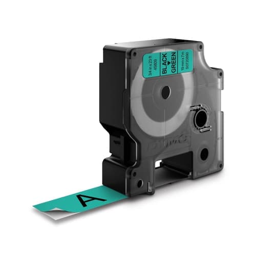 Dymo Tape D1 19mm Musta/vihreä – Dymo