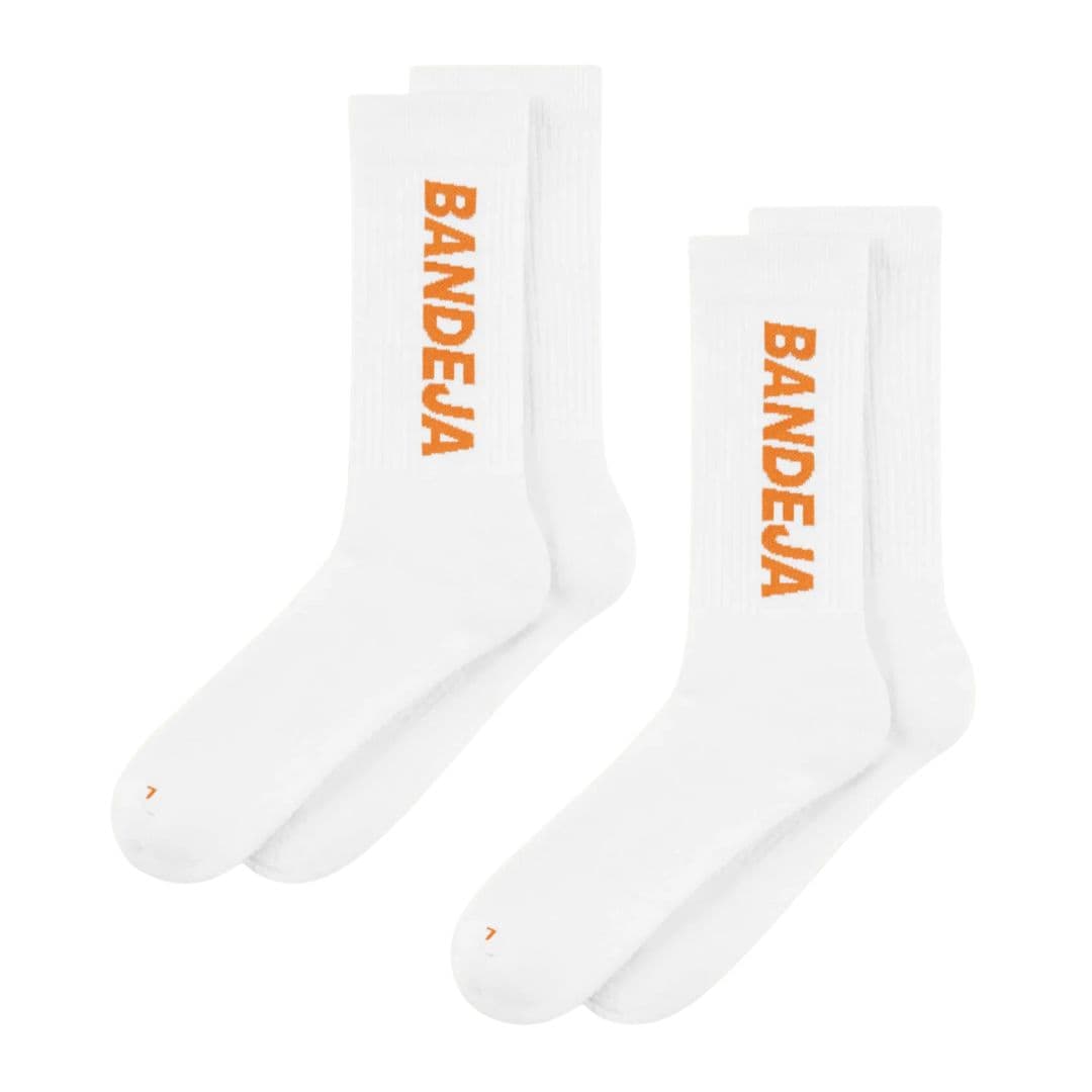 Cuera Bandeja Padel Socks 2-Pack White – Cuera