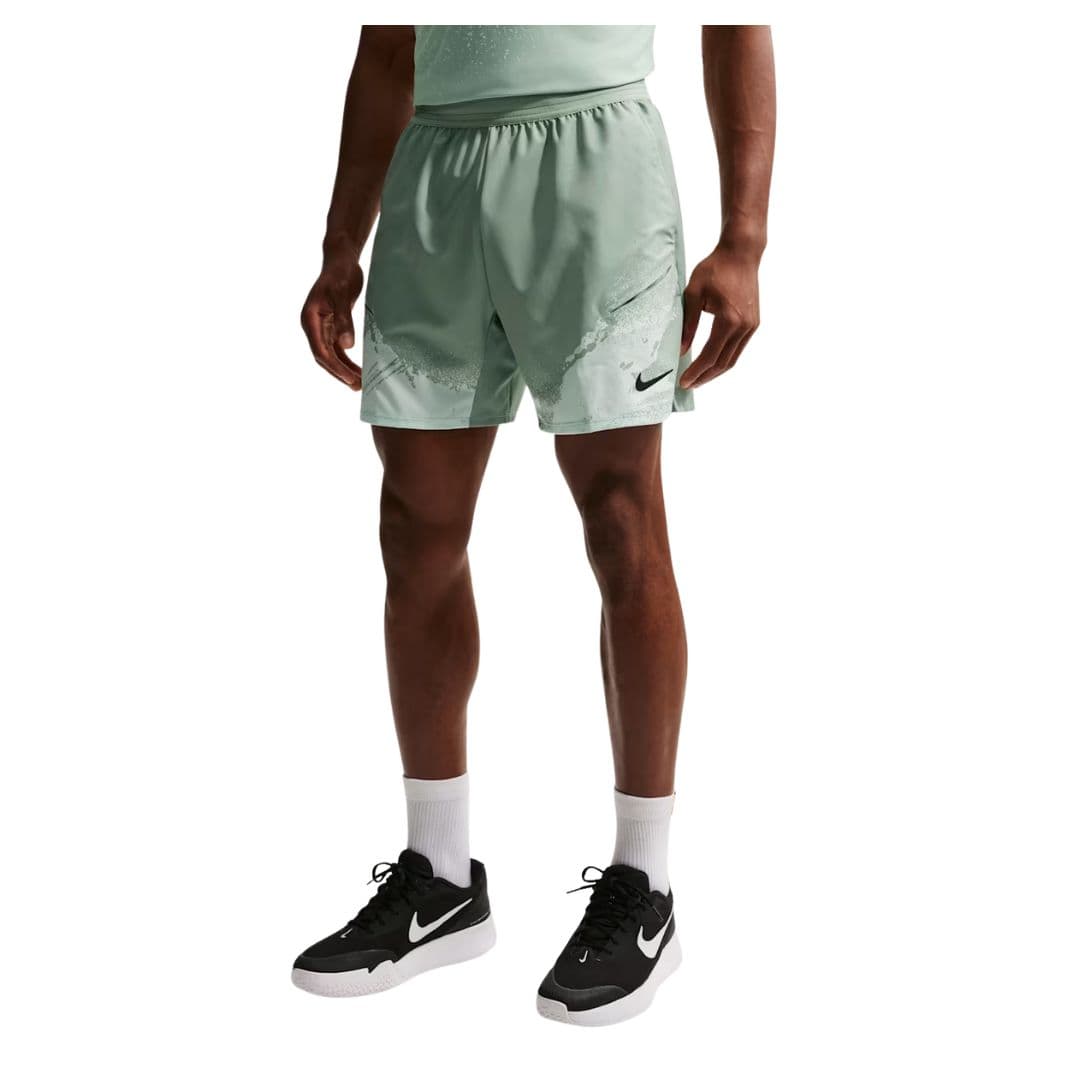 Nike Court Slam Dri-FIT Shorts Steam/Barely Green – Nike