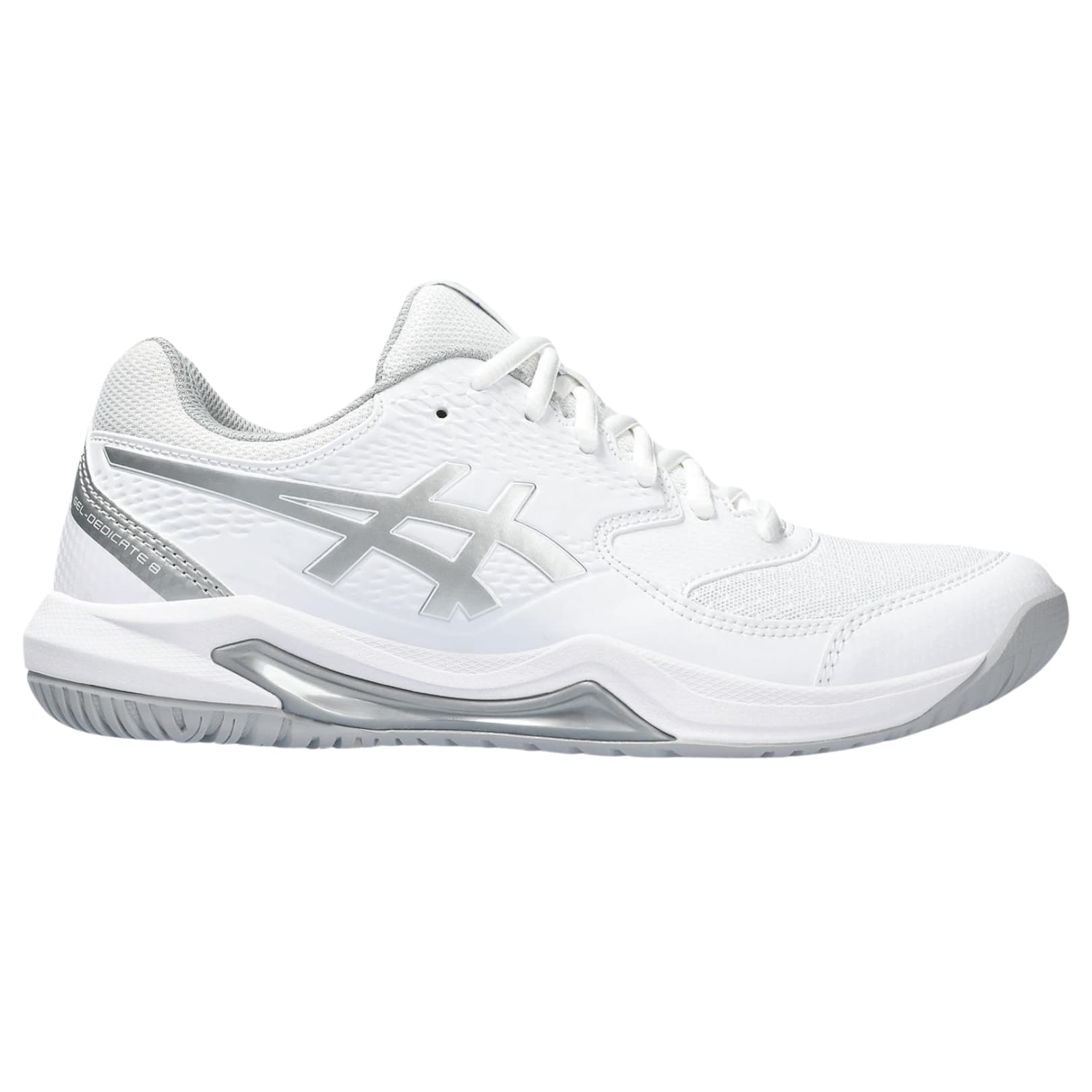 Asics Gel-Dedicate 8 Women White/Pure Silver – Asics