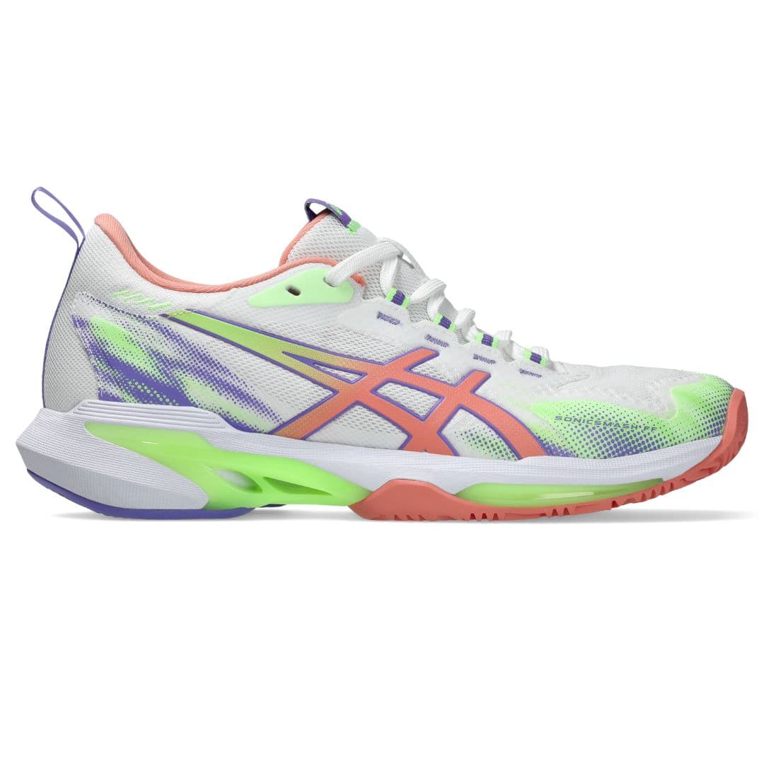 Asics Sonicsmash FF Women White/Guava – Asics