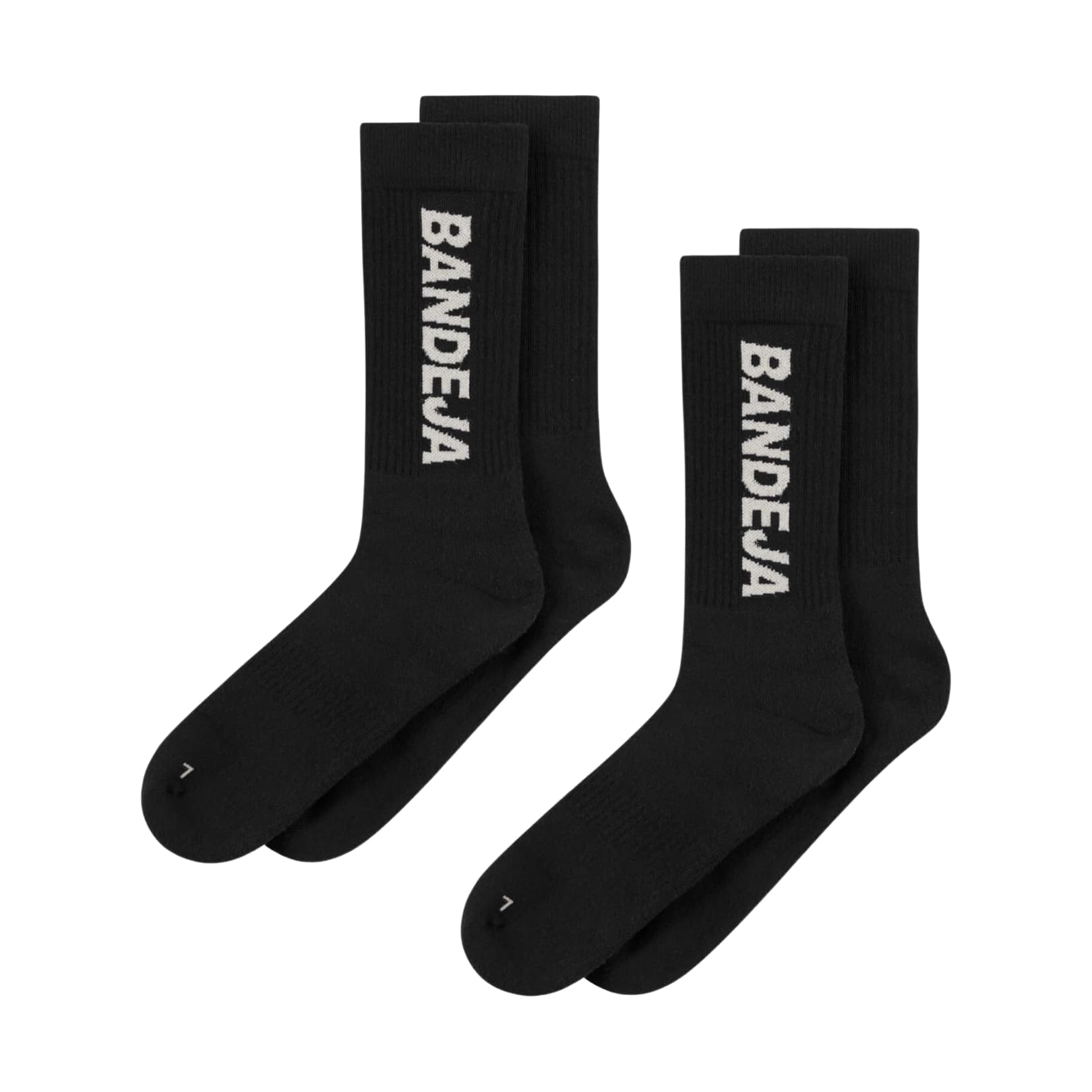 Cuera Padel Crew Socks 2-Pack Black – Cuera