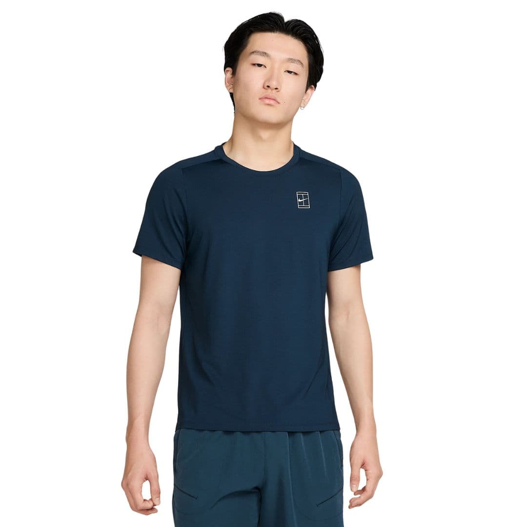 Nike Court Advantage Dri-FIT T-shirt Armory Navy – Nike