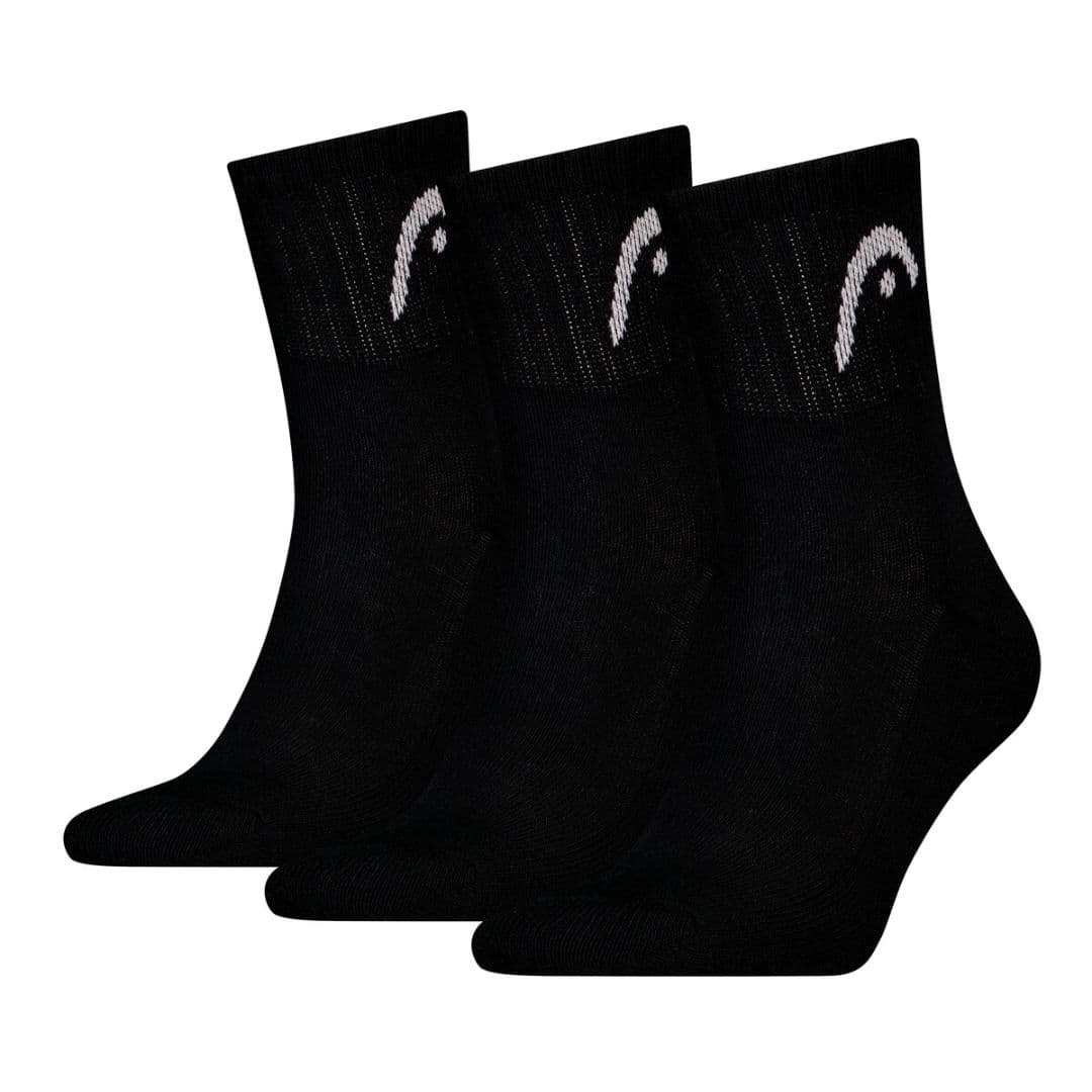 Head Training All Sports Short Socks 3-Pack Black – Head
