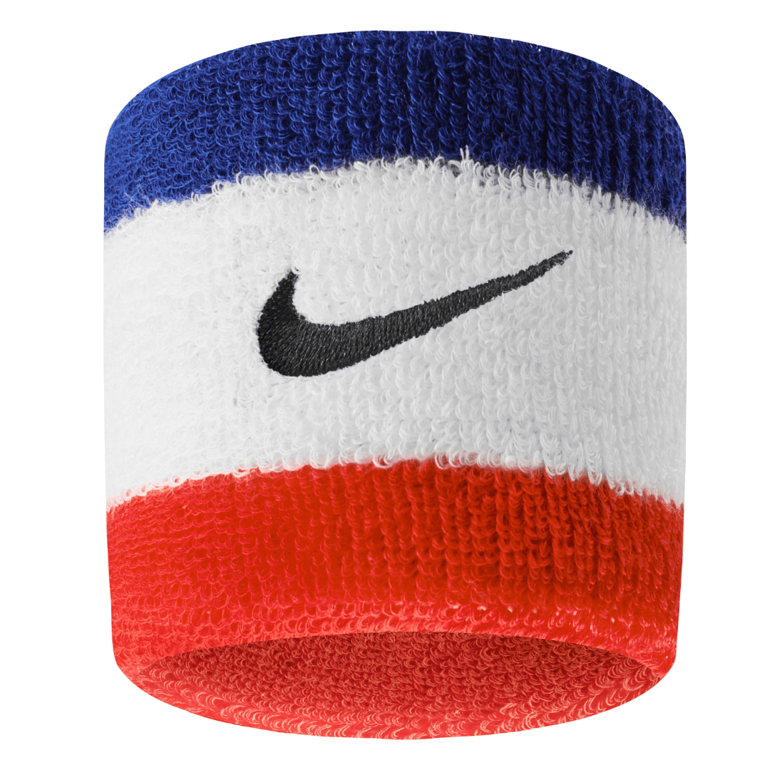 Nike Swoosh Wristbands 2-Pack Habanero Red/Black – Nike
