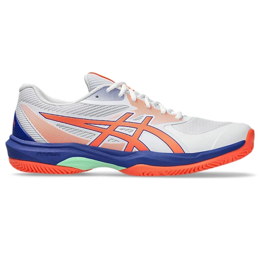 Asics Game FF Padel White/Vivid Coral – Asics