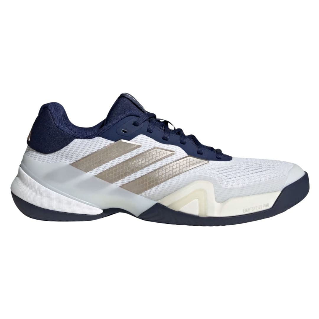Adidas Barricade 14 Clay Cloud White/Cyber Metallic/Dark Blue – Adidas