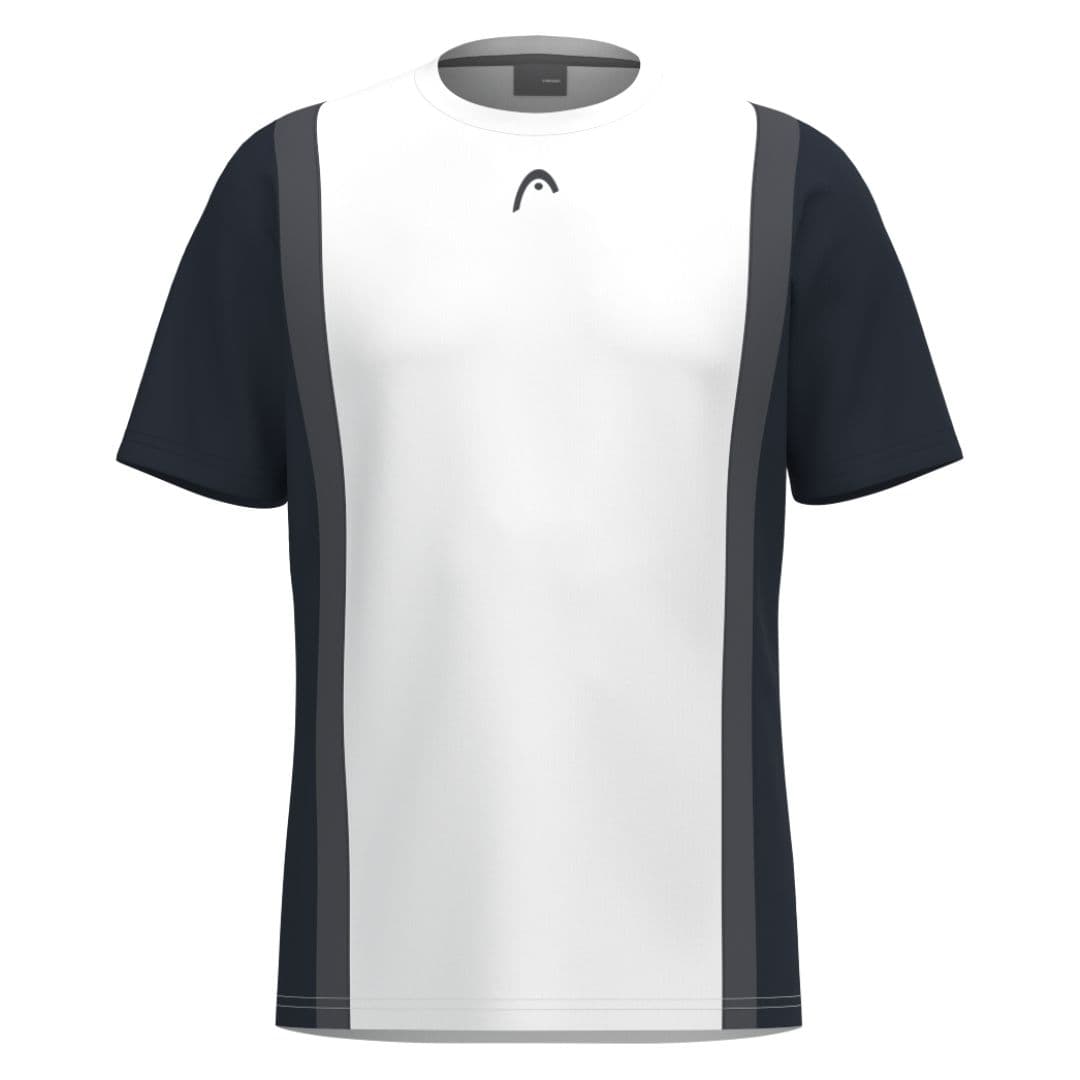 Head Club 25 Tech T-shirt Navy/White – Head