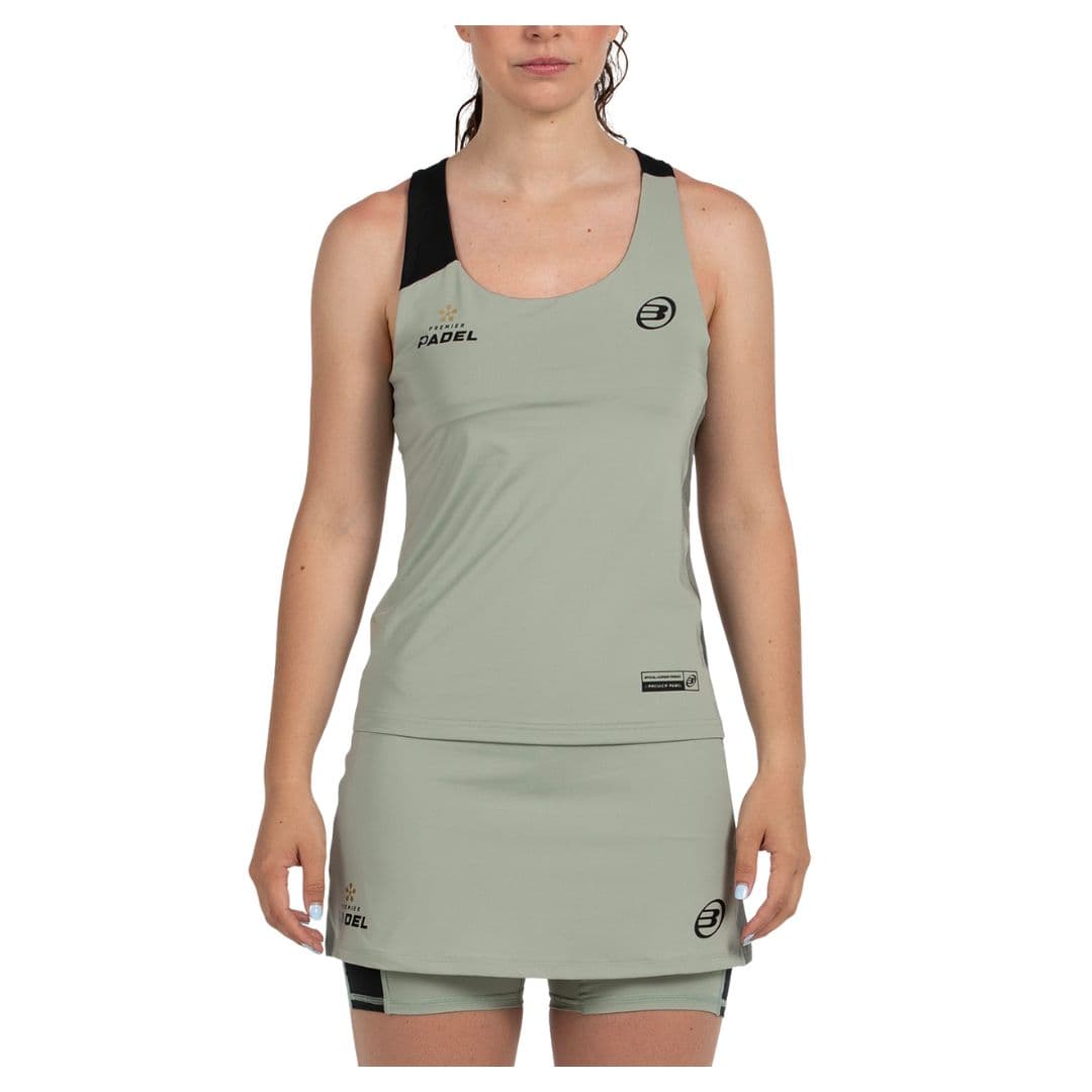 Bullpadel Pirac Women Top Eucalipto – Bullpadel