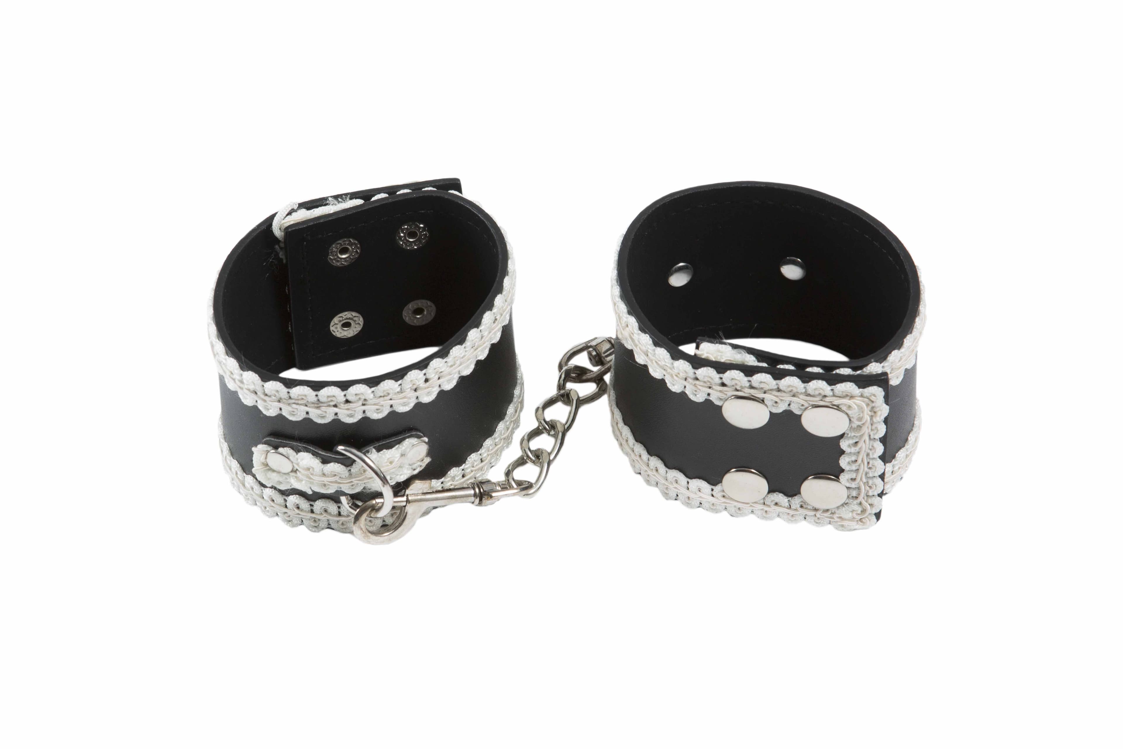Pitsikoristeiset kauniit käsikahleet – Hotlips - Sex toys
