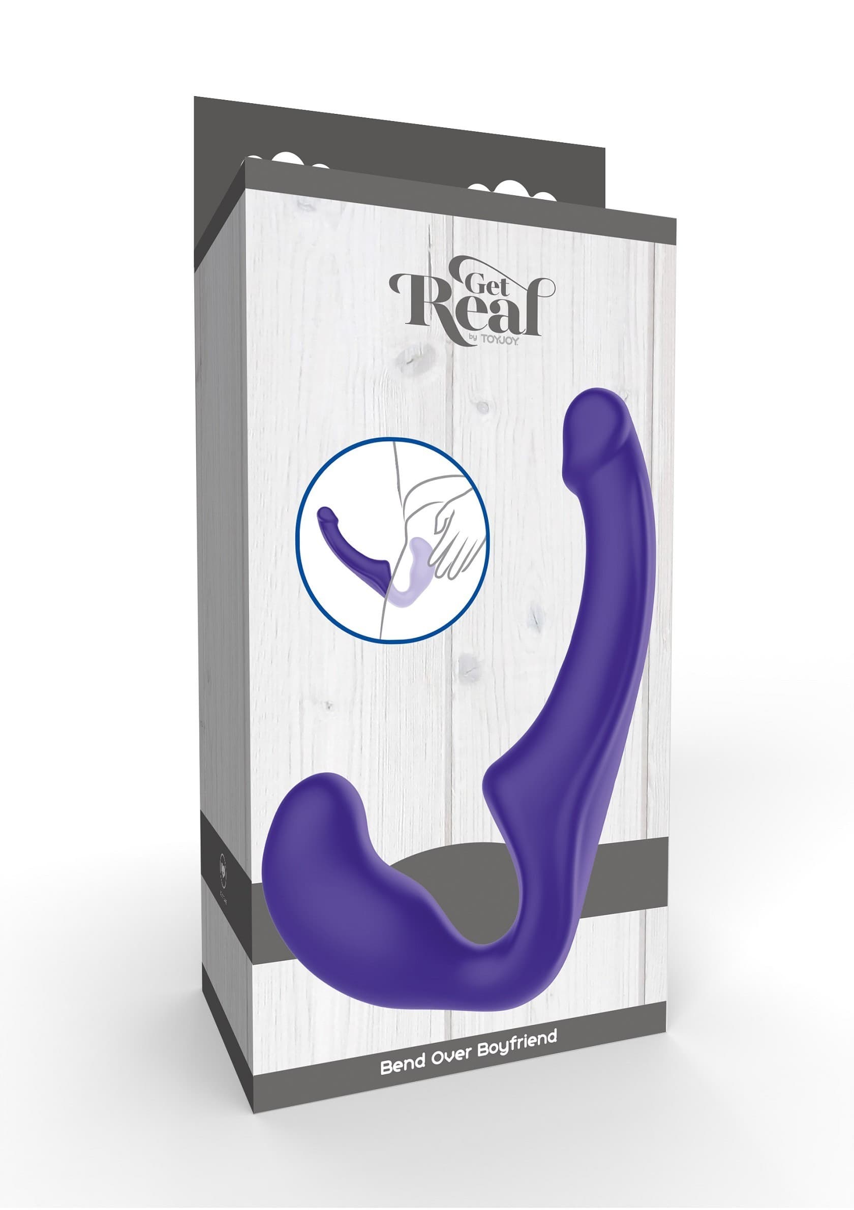ToyJoy Get Real Bend Over Boyfriend Silicone – Koe uudenlainen nautinto ilman hihnoja! – TOYJOY