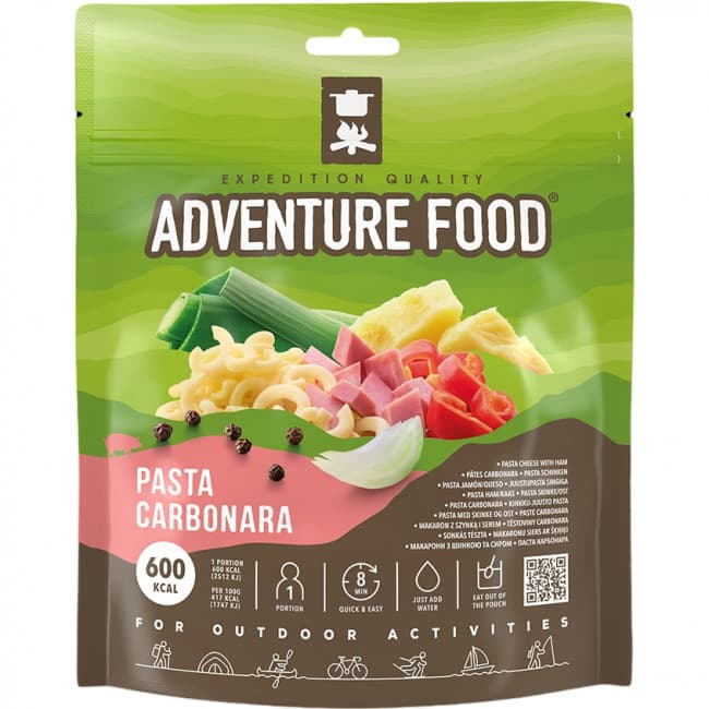 Adventure Food Pasta Carbonara, pakastekuivattu ruoka – Adventure Food