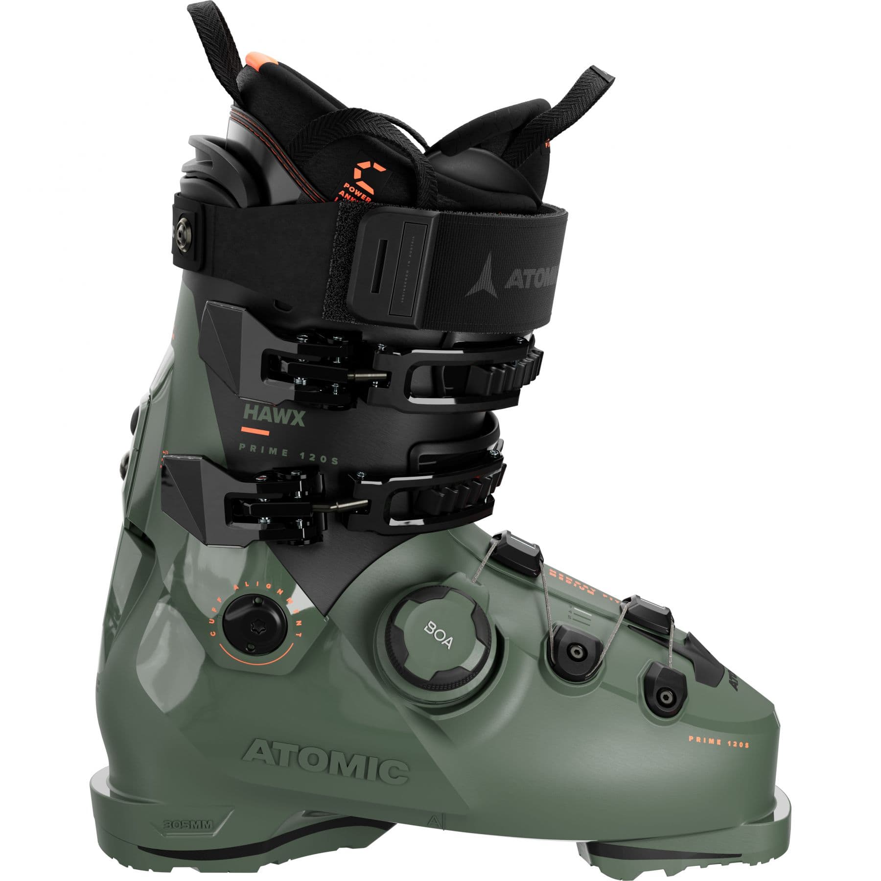 Atomic Hawx Prime 120 S BOA, monot, miehet, vihreä/musta – Atomic
