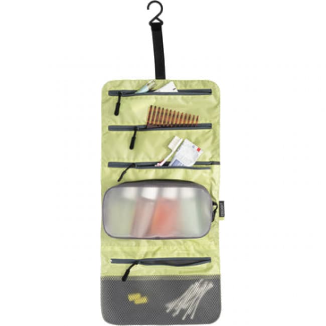 Cocoon Hanging Toiletry Kit Minimalist Light, toilettilaukku, tähti harmaa/villi lime – Cocoon