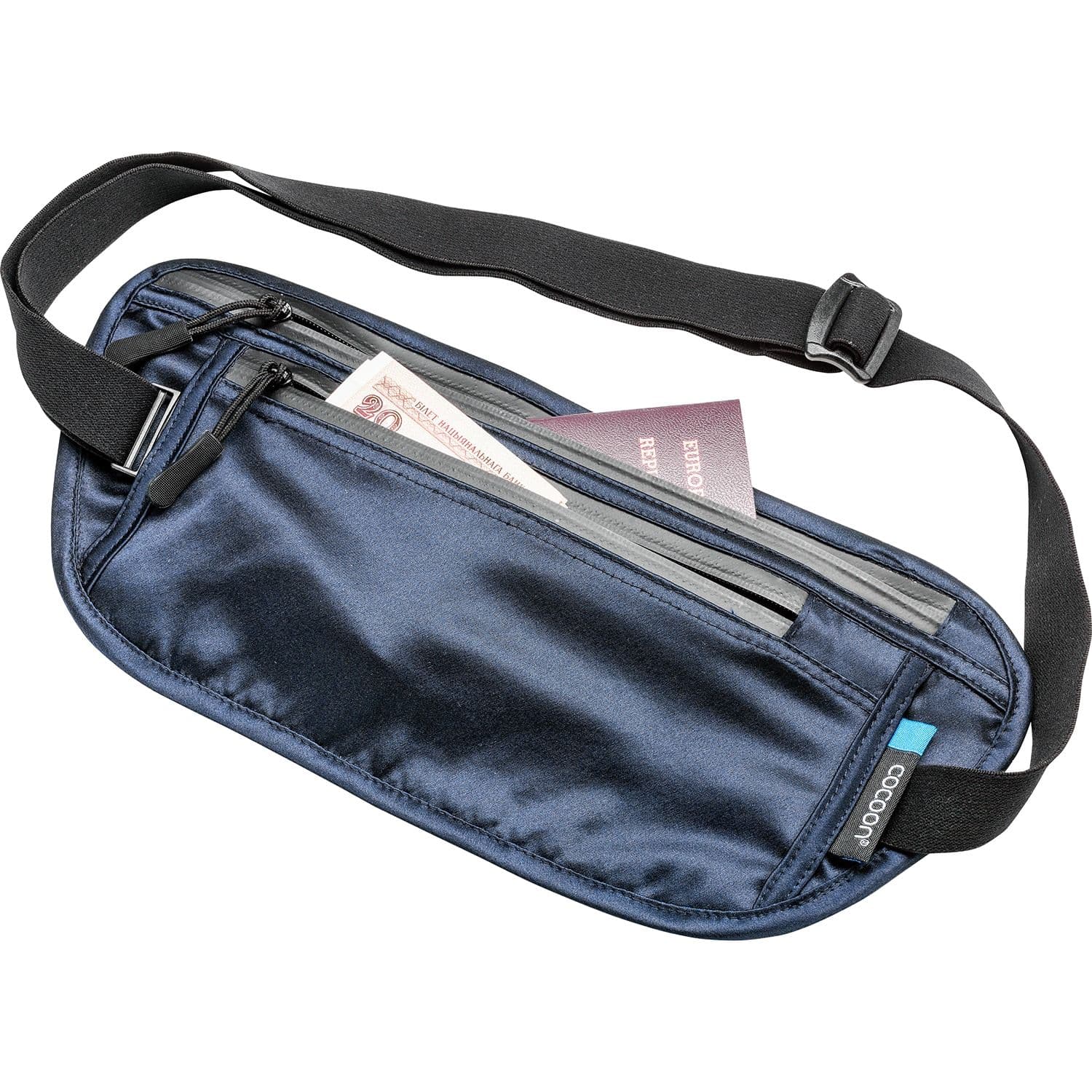 Cocoon Secret Waist Wallet / Silk,30x14 cm, Lompakko, yötaivas – Cocoon