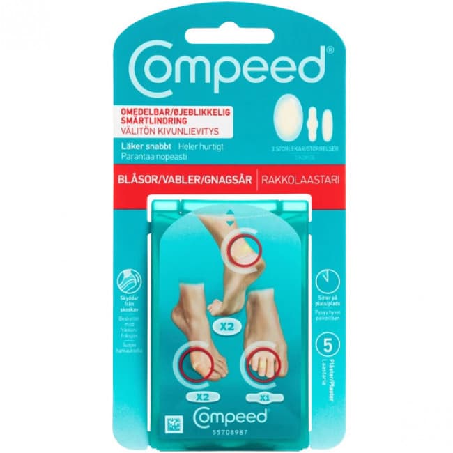 Compeed Mix, rakkolaastarit, 5 kpl – Compeed