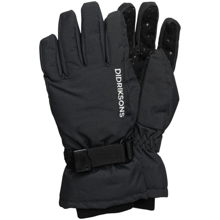 Didriksons Biggles, lasketteluhanskat, junior, musta – Didriksons