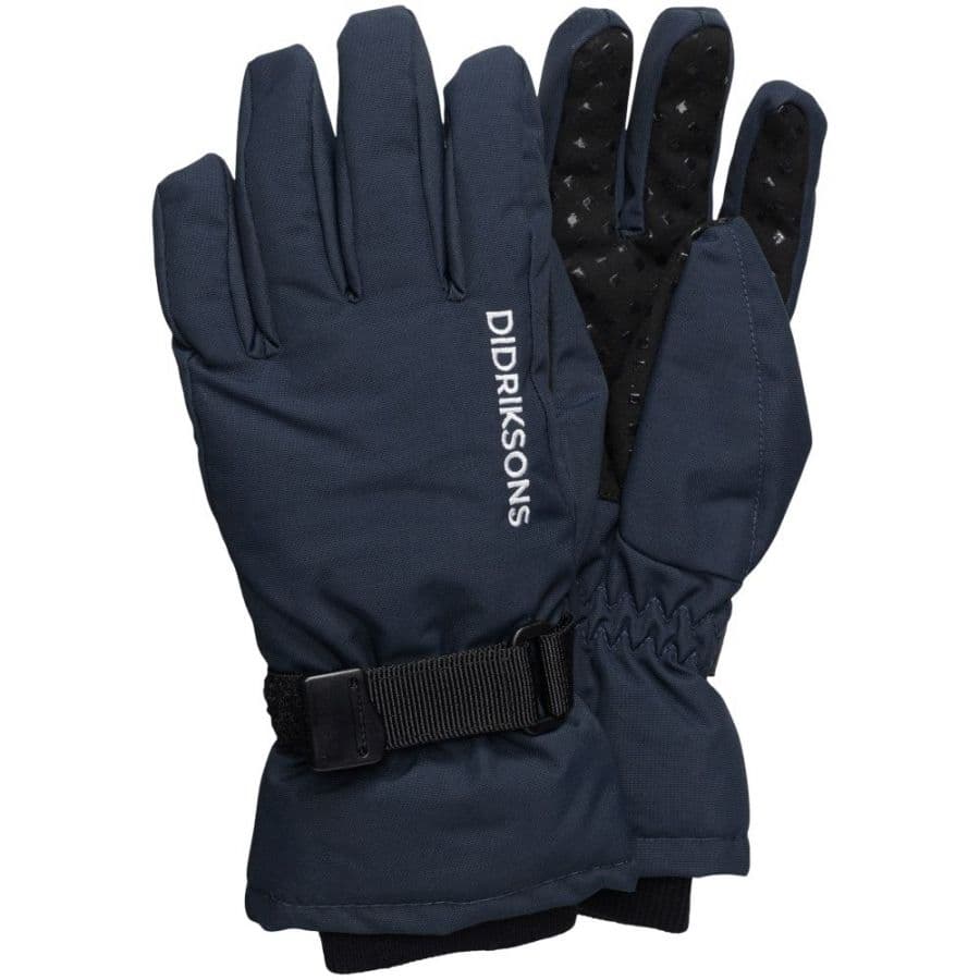 Didriksons Biggles, lasketteluhanskat, junior, navy – Didriksons