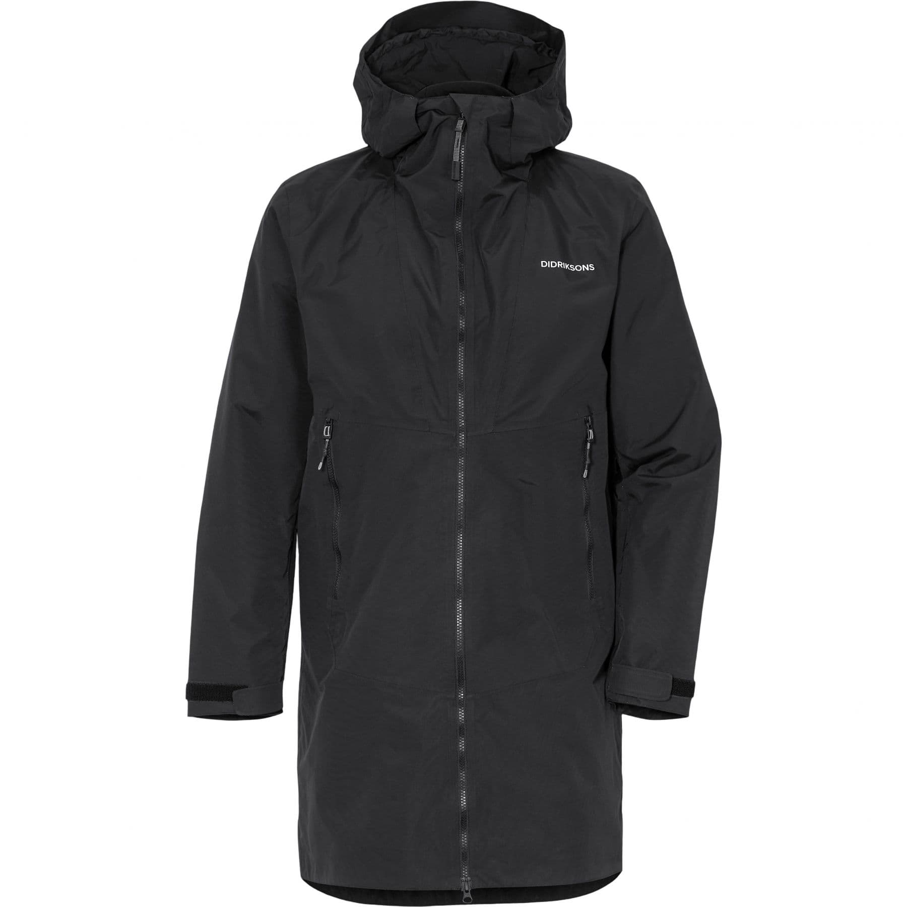 Didriksons Donny, parka, miesten, musta – Didriksons