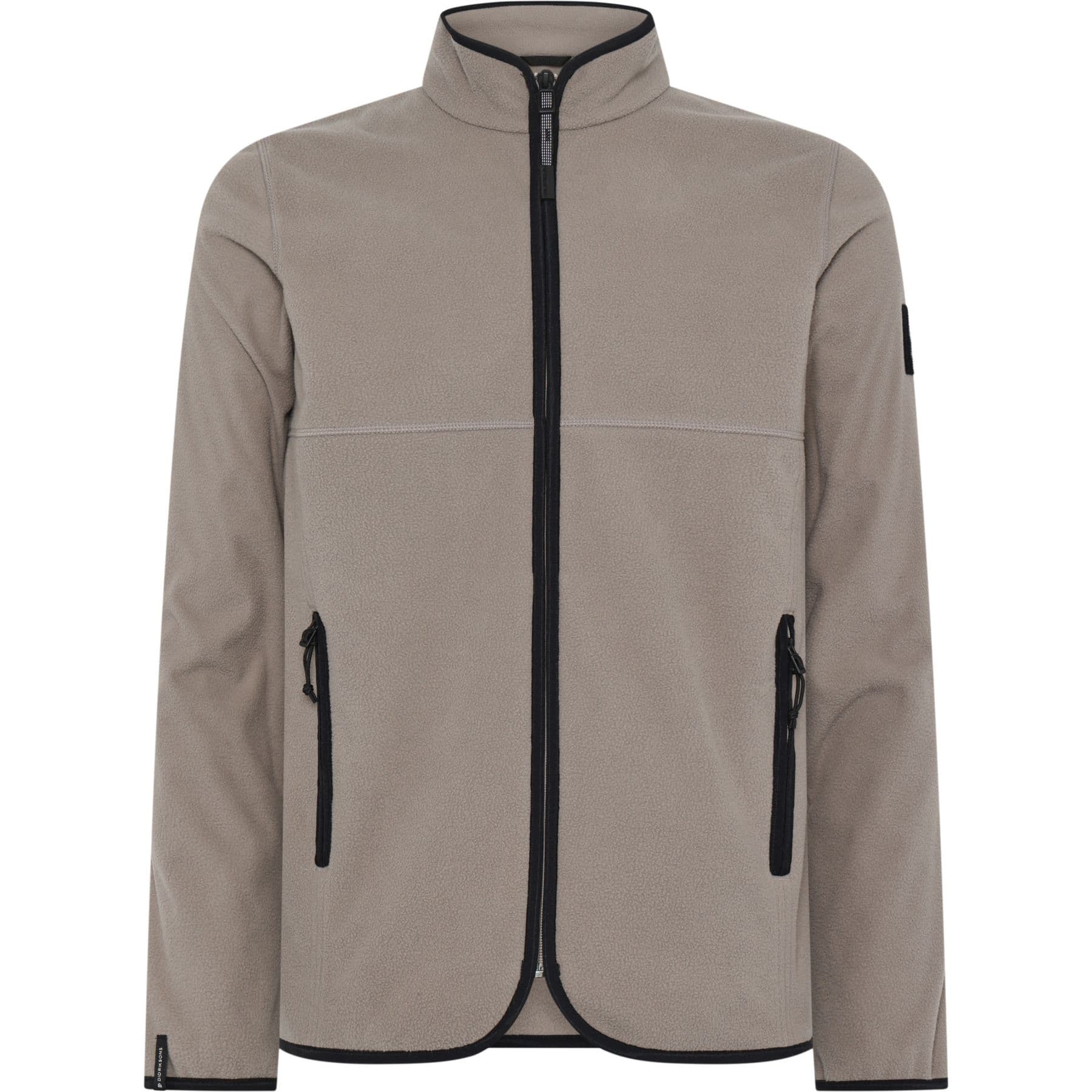 Didriksons Hans, fleecepusero, miehet, ash brown – Didriksons