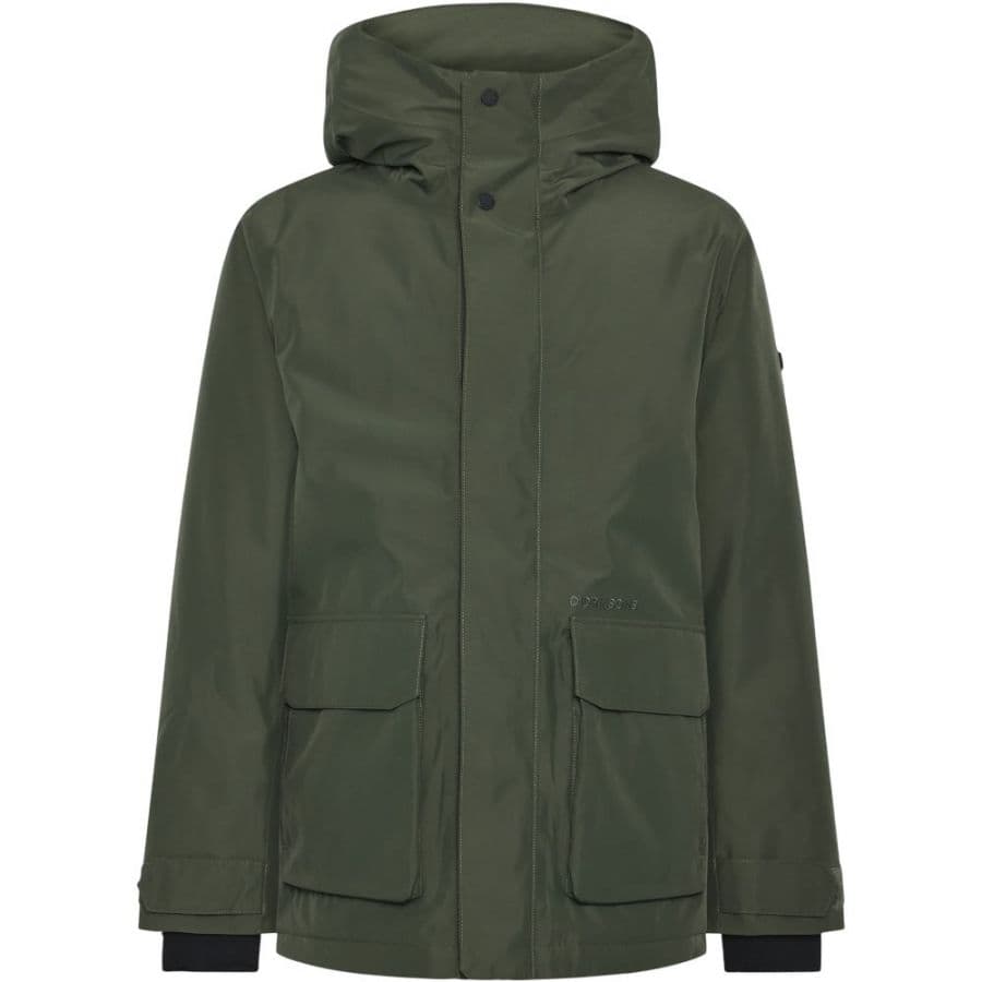 Didriksons Liam, sadetakki, miesten, tummanvihreä – Didriksons