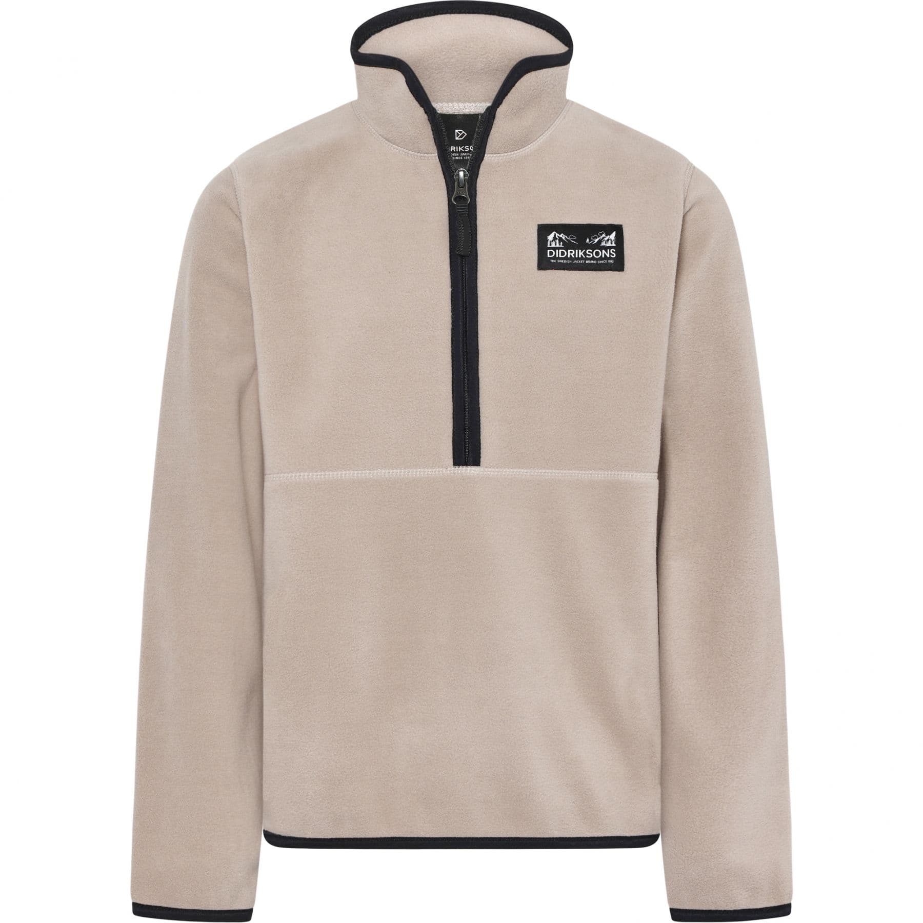 Didriksons Rubi, fleecepusero, junior, beige – Didriksons