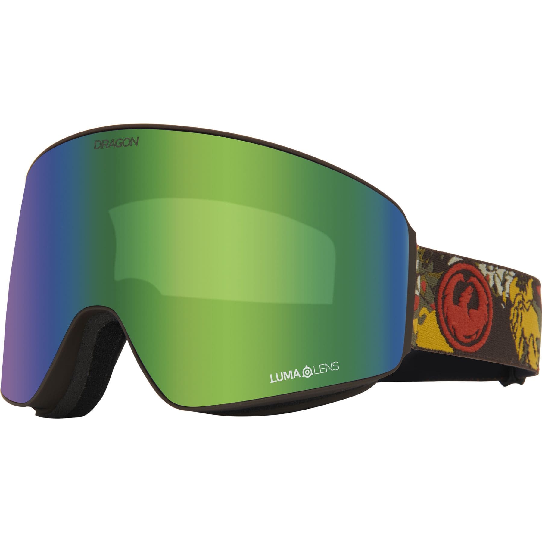 Dragon PXV, laskettelulasit, leafy camo – Dragon