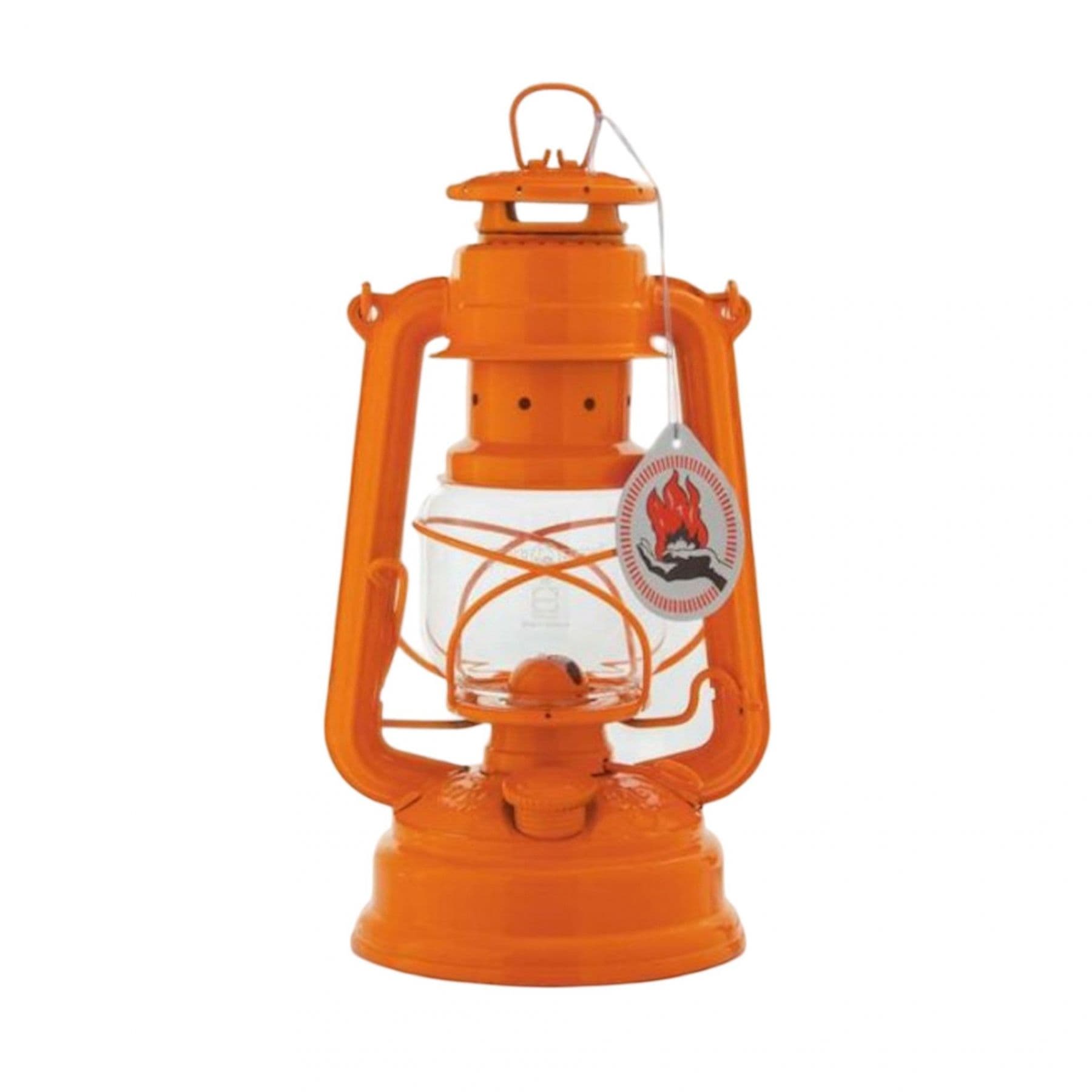 Feuerhand Hurricane Lantern 276, lyhty, pastellioranssi – Feuerhand