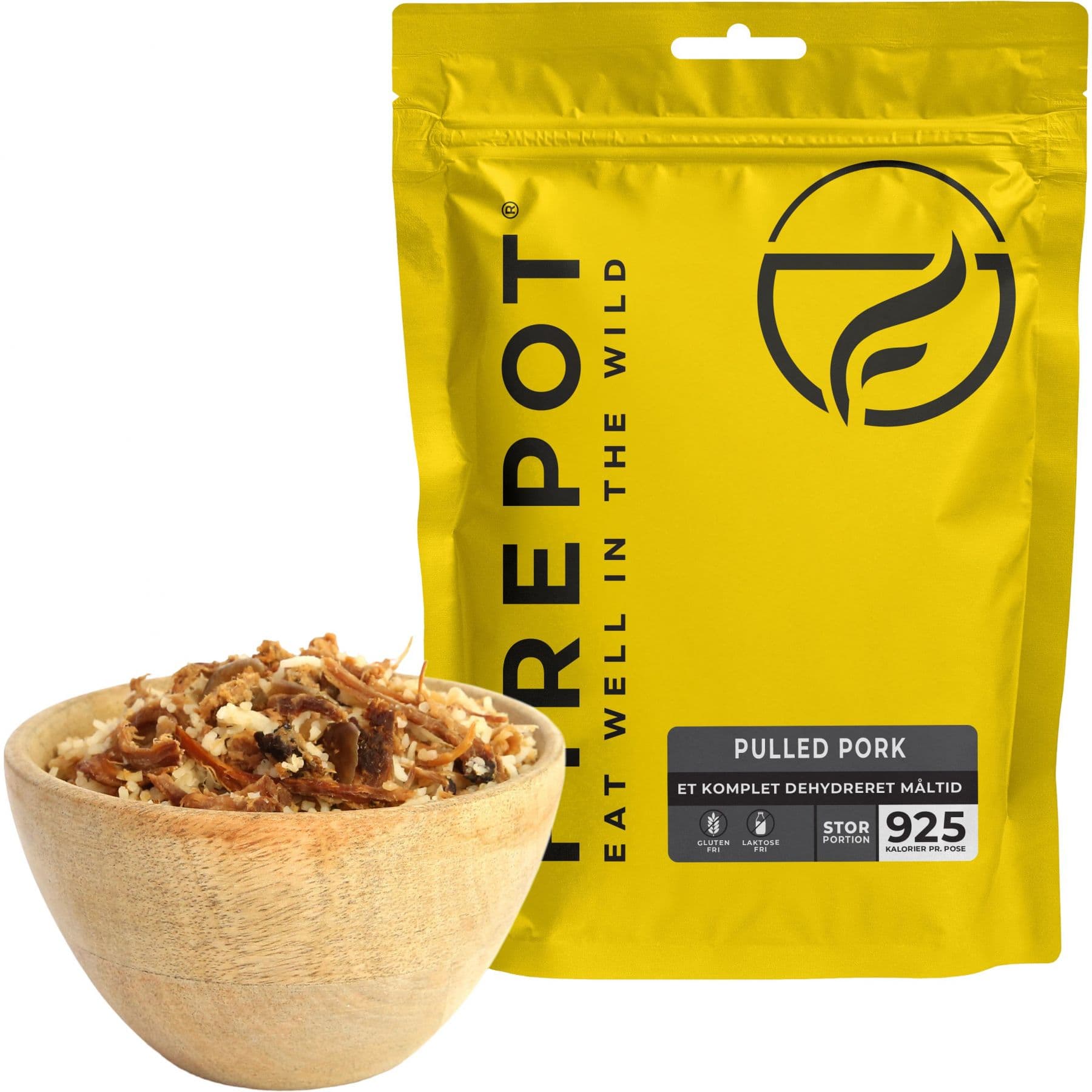 Firepot Pulled Pork, pakastekuivattu ruoka, XL – Firepot