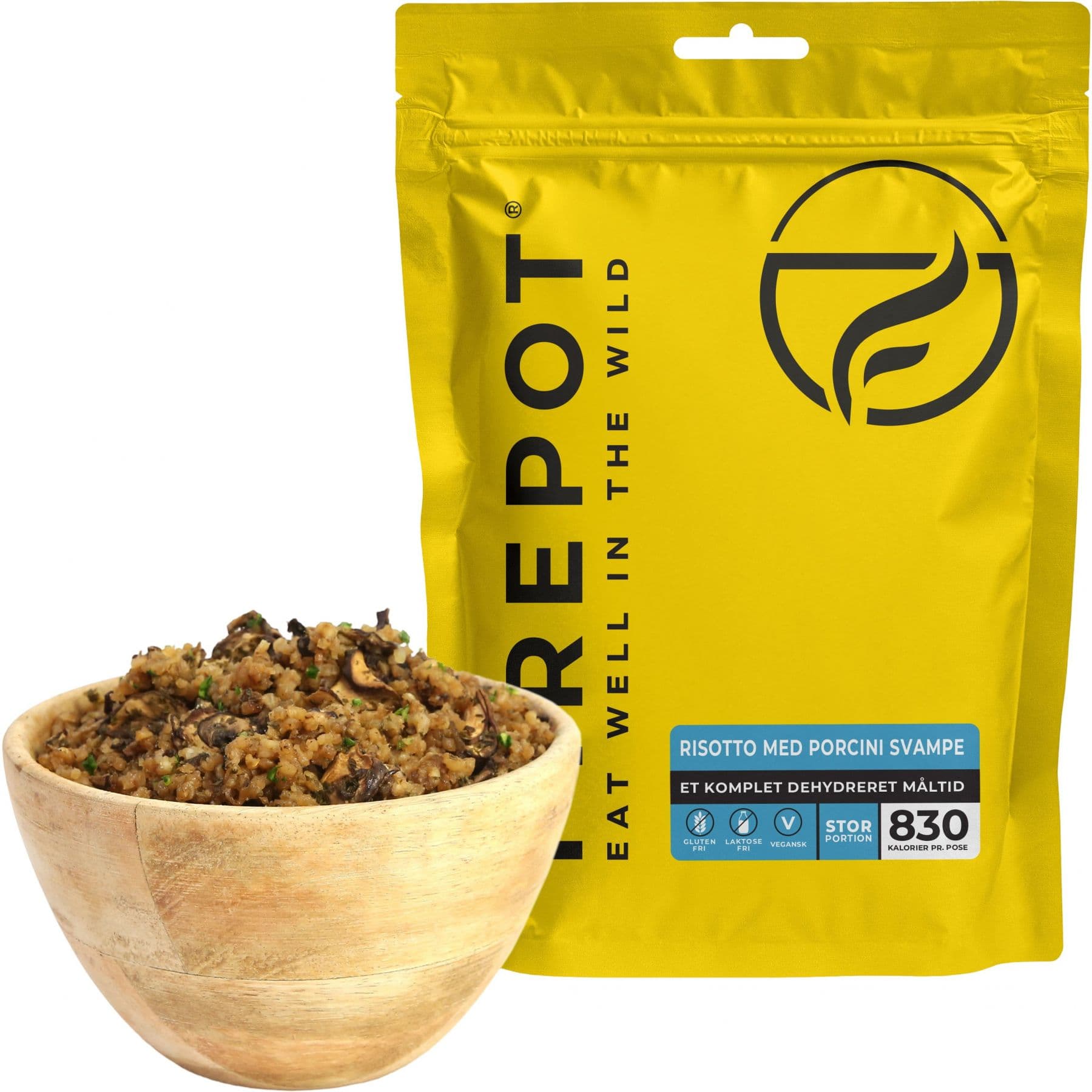 Firepot Risotto Porcini-sienillä, pakastekuivattu ruoka, XL – Firepot