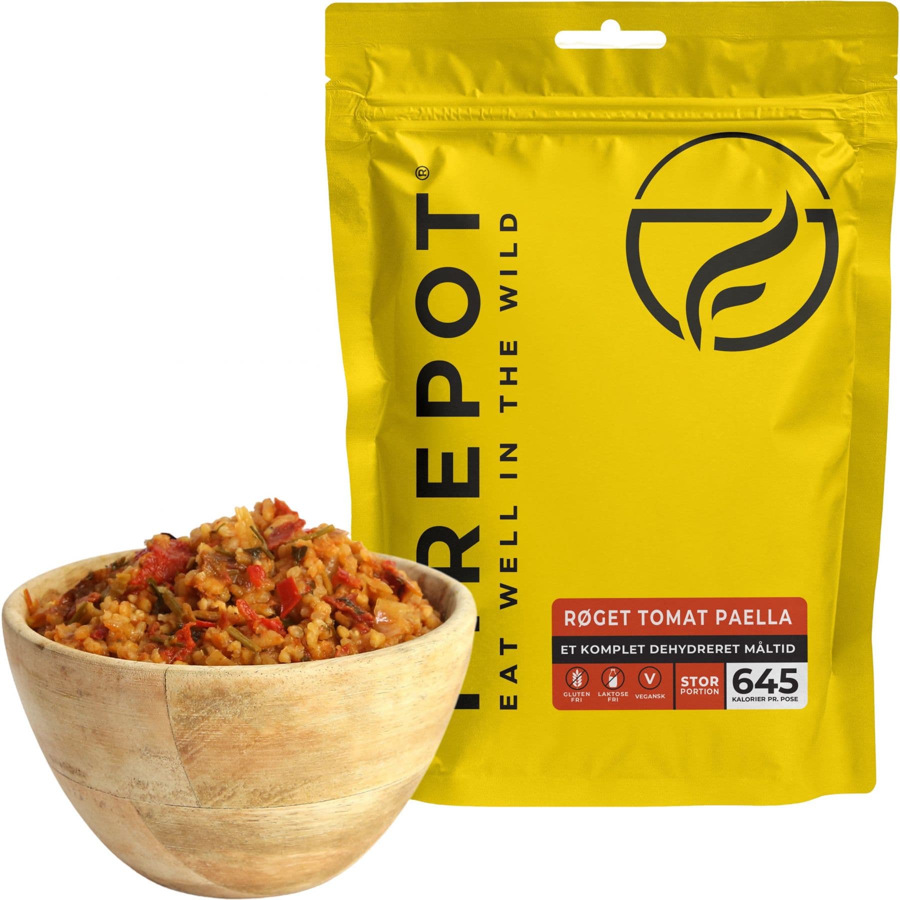 Firepot Savustettu Tomaatti Paella, pakastekuivattu ruoka, XL – Firepot