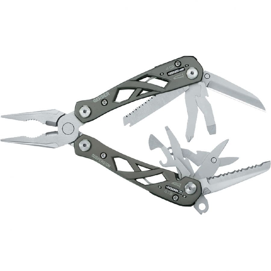 Gerber Suspension Multi-Tool, monitoimityökalu, hopea – Gerber